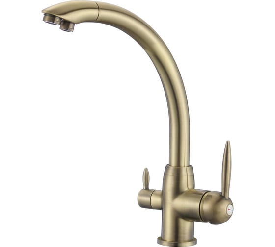 Изображение товара Смеситель для кухни Savol с подключением к фильтру с питьевой водой бронза S-L1699C 23358