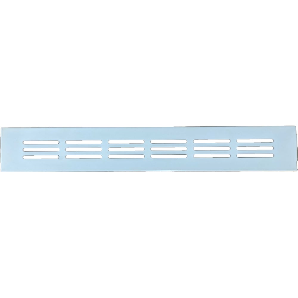 Изображение товара Решетка вентиляционная 500x80 мм, металлическая, врезная, антик белый ООО Вентмаркет VRZ50080A