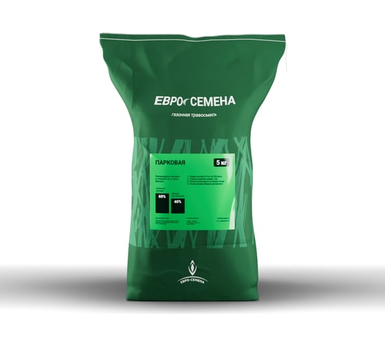 Изображение товара Газонная травосмесь ABSOLUTE GREEN Евро-Семена Парковая 5 кг 00000000832