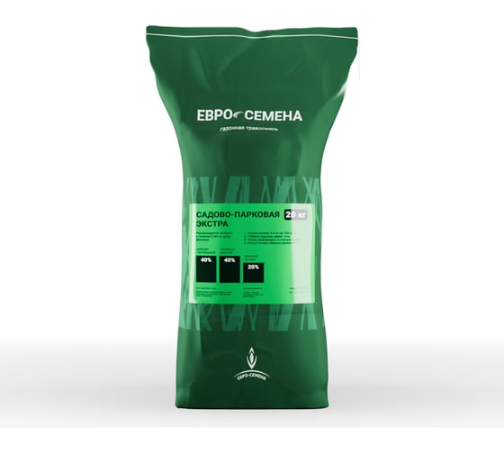 Изображение товара Газонная травосмесь ABSOLUTE GREEN Евро-Семена Садово-Парковая Экстра 20 кг 00000000693