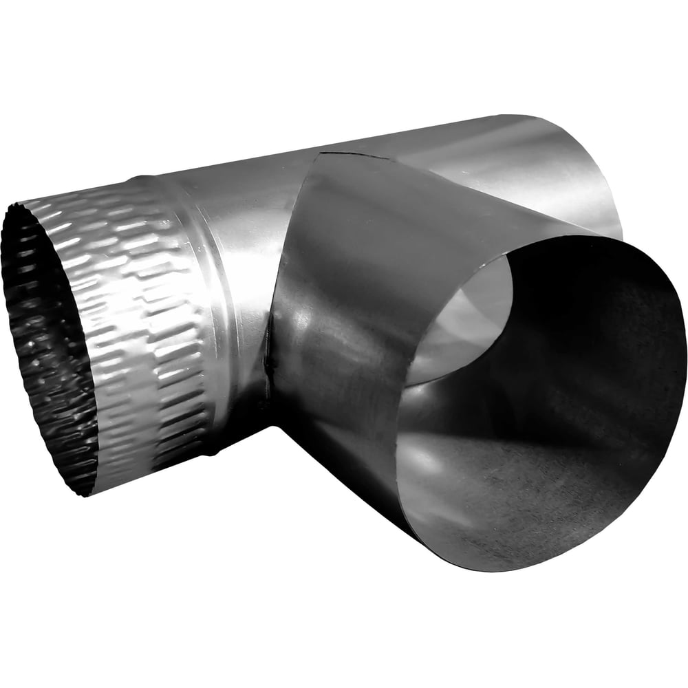 Изображение товара Тройник D135(+)/D130(+)/D130(+) мм, оцинкованная сталь для круглых воздуховодов ООО Вентмаркет Т135zig