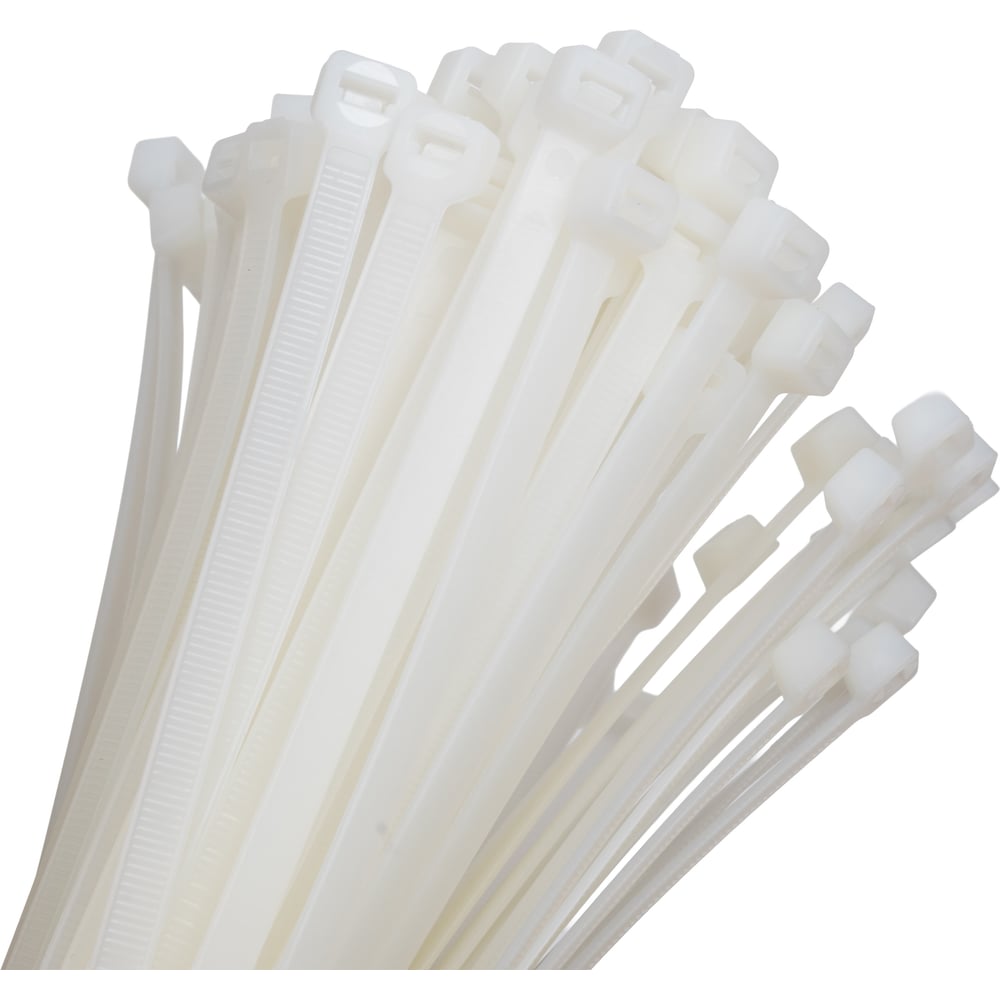 Изображение товара Хомут-стяжка ленточный SLP electrics 7,6x500 белый 100 шт