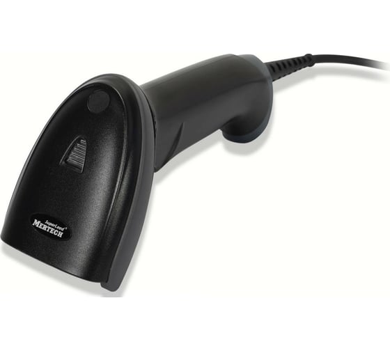 Изображение товара Сканер MERTECH 2210 P2D USB, USB эмуляция RS232 black, 3m cable 4810