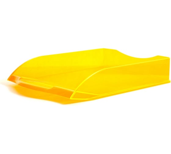 Изображение товара Тонированный лоток для бумаг Attache Яркий Офис 340х250х60, манго 877393