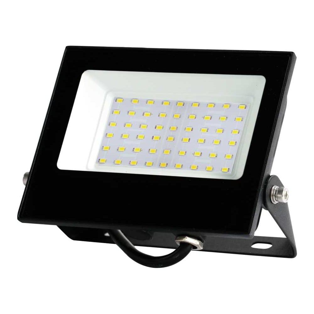 Изображение товара Светодиодный прожектор SAFFIT SFL01-100 IP65 100W холодный белый черный