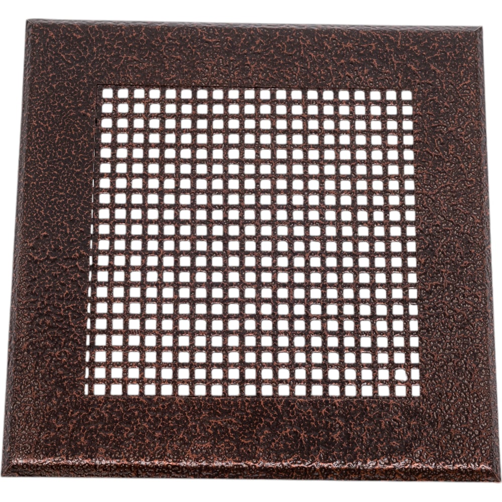 Изображение товара Решетка вентиляционная 150x150 мм металлическая антик бронза ООО Вентмаркет