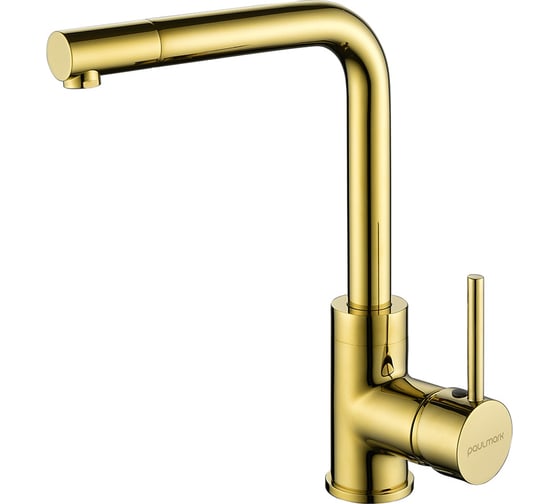 Изображение товара Смеситель для кухни Paulmark Honner, золото, Ho212018-G