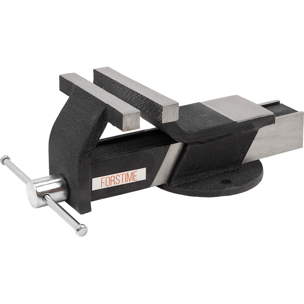 Изображение товара Тиски стальные с наковальней FORSTIME 8-200мм FT-6540708 полупрофессиональные
