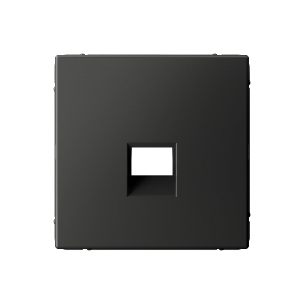 Изображение товара Информационная накладка для электросетей ArtGallery базальт 1 гнездо IP20