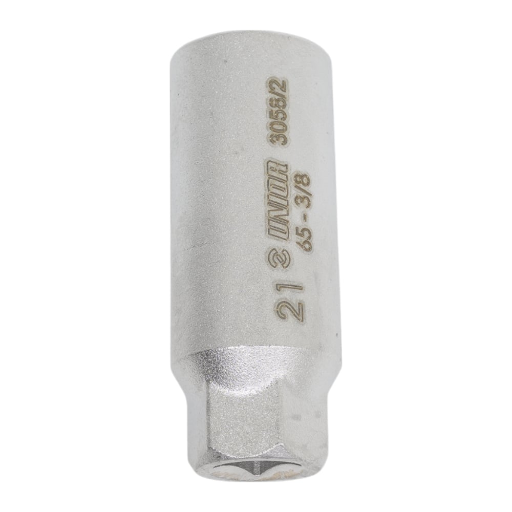 Изображение товара Головка торцевая тонкостенная 21 мм 3/8 для свечей зажигания мотоцикла Unior