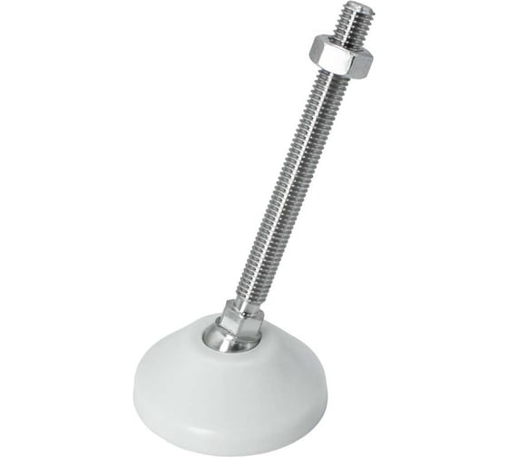 Изображение товара Регулируемая опора серая Алтервиа M8x80 до 360 кг упаковка 2 штуки A00021.2105008080.4