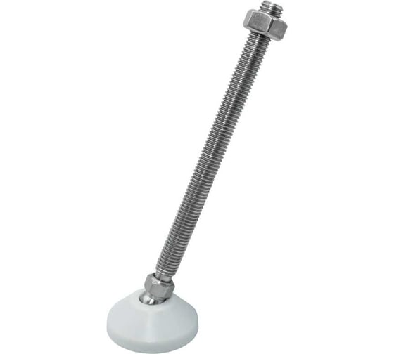 Изображение товара Регулируемая опора серая Алтервиа M12x150 до 800 кг упаковка 2 штуки A00021.2105012150.4