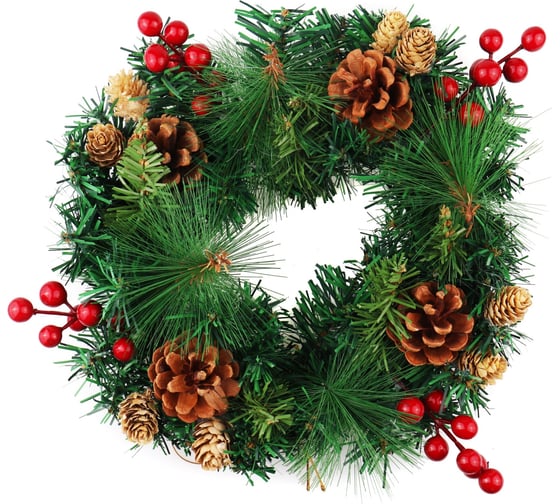 Изображение товара Венок Волшебная страна Новогодний SYCB17-056 30 см 102004