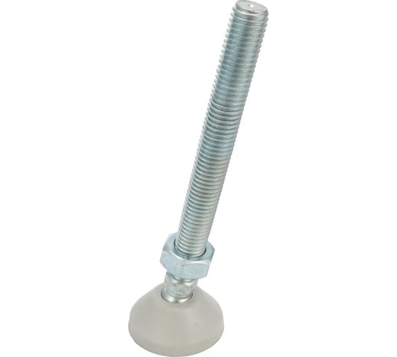 Изображение товара Регулируемая опора серая Алтервиа M14x125 до 900 кг упаковка 2 штуки A00021.2104514125.2