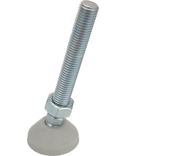 Изображение товара Регулируемая опора серая Алтервиа M14x100 до 900 кг упаковка 2 штуки A00021.2104514100.4