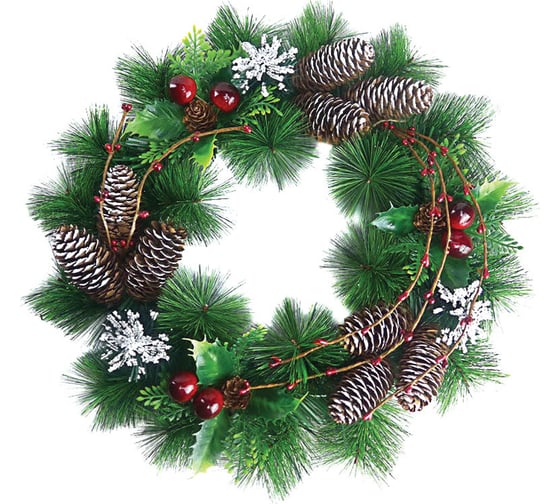 Изображение товара Венок Волшебная страна Новогодний SYCB17-197 38 см 102015