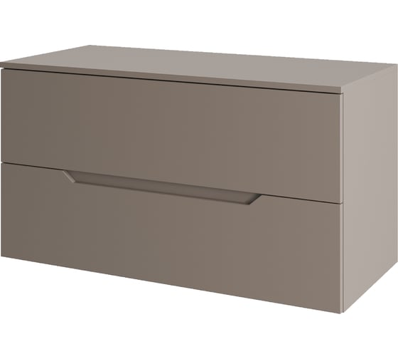 Изображение товара Подвесная тумба ORANGE Line 100 столешница МДФ, матовый латте Li-100TuLMDF