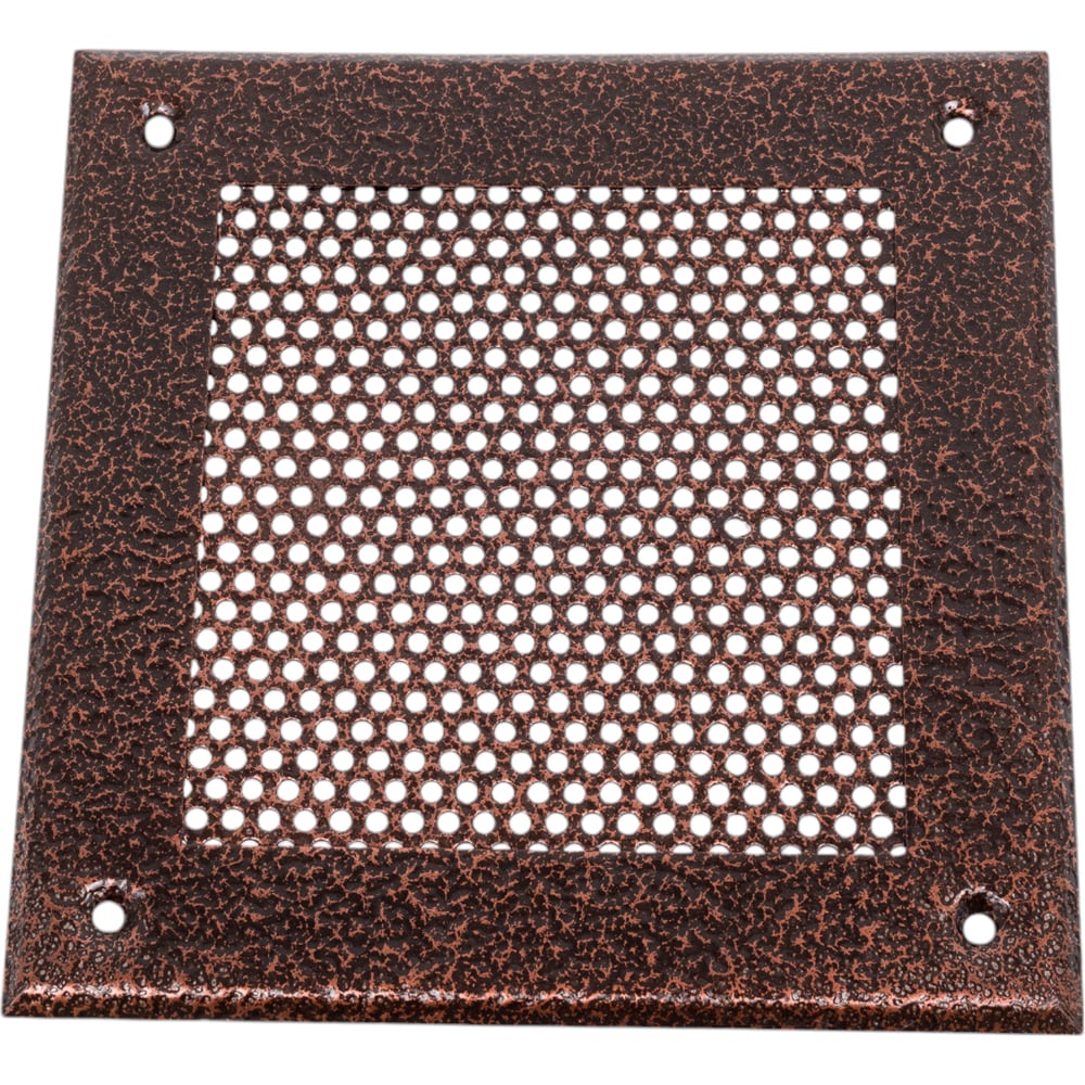 Изображение товара Решетка вентиляционная 150x150 мм металлическая антикоррозийная на саморезах