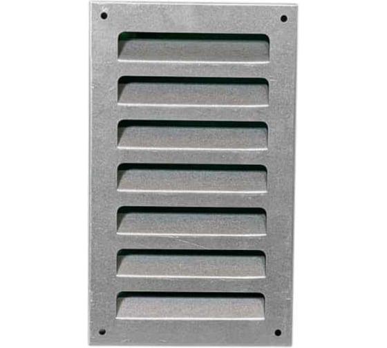 Изображение товара Решетка вентиляционная ООО Вентмаркет 200x450мм с внутренними жалюзями из оцинкованной стали RG0204501