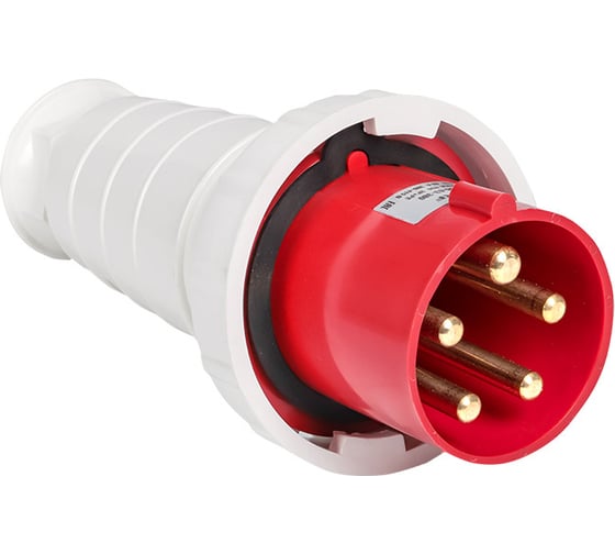 Изображение товара Переносная вилка EKF 045 3Р+РЕ+N 125А 380В IP67 EKF ps-045-125-380