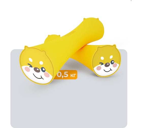 Изображение товара Гантели силиконовые PROIRON 2 шт по 0.5 кг Г2005СИ