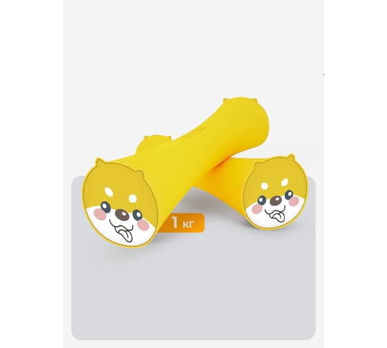 Изображение товара Гантели силиконовые PROIRON 2 шт по 1 кг Г2010СИ