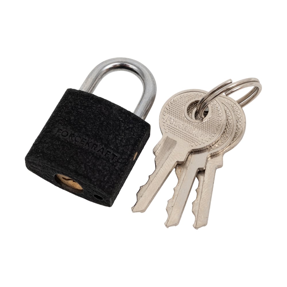 Изображение товара Замок навесной Forcekraft FK-W-Black/FB/20(60377)