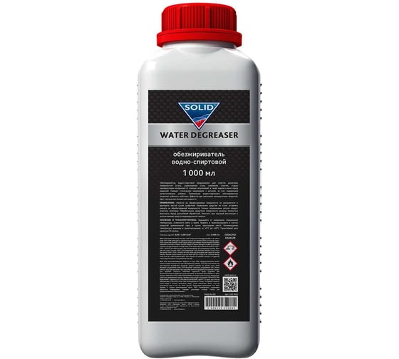 Изображение товара Обезжириватель водно-спиртовой SOLID PROFESSIONAL LINE WATER DEGREASER (1000 мл) 530.1032