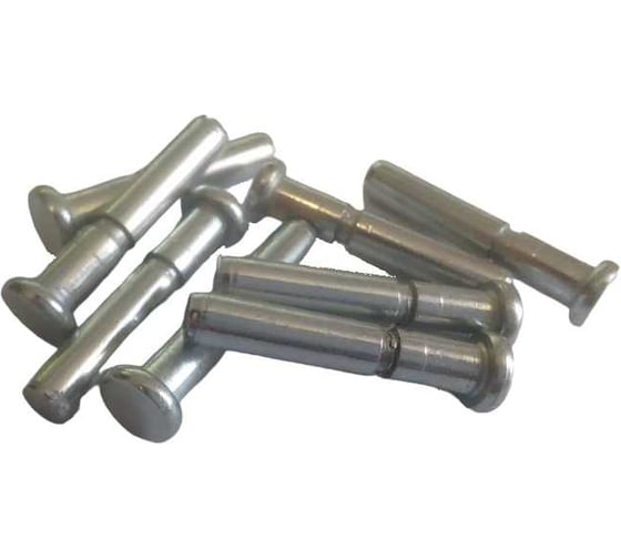 Изображение товара Штифт цилиндрический с шляпкой и с одной проточкой ТРИЗАМ 5x30 мм, сталь оцинкованная, 100 шт. TRZ0528