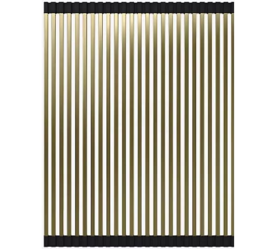 Изображение товара Сушилка для мойки RAGLO золотой сатин, 440x350мм R731.44.03