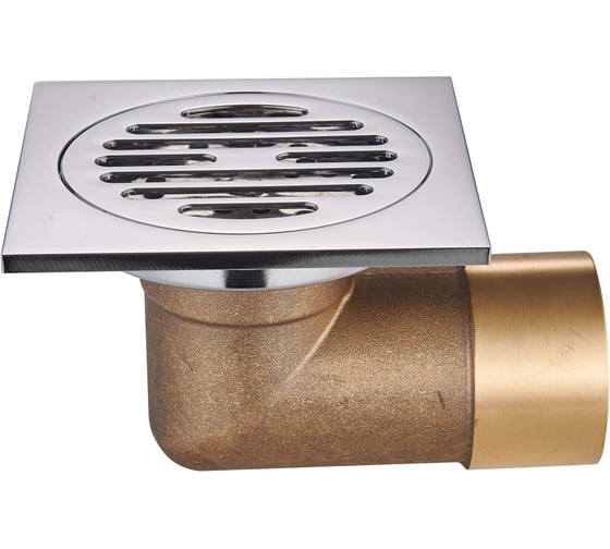 Изображение товара Трап для душа RAGLO 10x10 см, хром R605.10