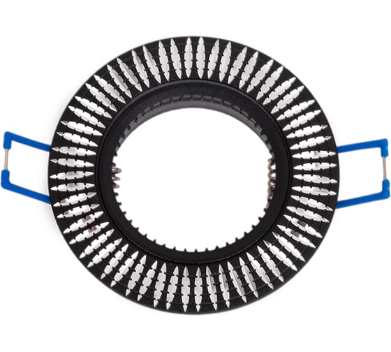 Изображение товара Алюминиевый светильник ЭРА, KL32 AL/BK/1 MR16,12V, 50W черный/серебро 50 Б0049563