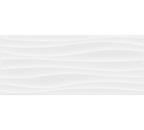 Изображение товара Плитка настенная Gracia Ceramica Monocolor sugar white белый 02 25x60 см, 1.2 кв. м/8 шт. СК000042656