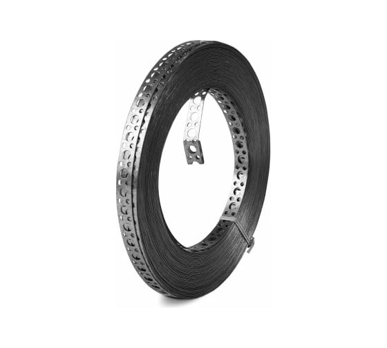 Изображение товара Монтажная лента ГОСКРЕП оцинк. прямая 0,55х20 бухта 25 м 13-0019540