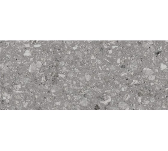 Изображение товара Керамическая плитка настенная Gracia Ceramica Terrazzo grey серый 01 25x60 см, 1.2 кв. м/8 шт. СК000042694