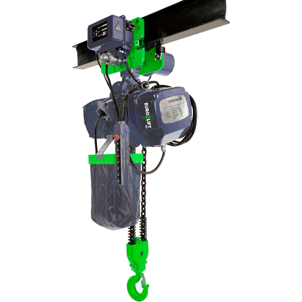 Изображение товара Цепная электрическая таль EURO-LIFT 3,2т 6м с пультом управление
