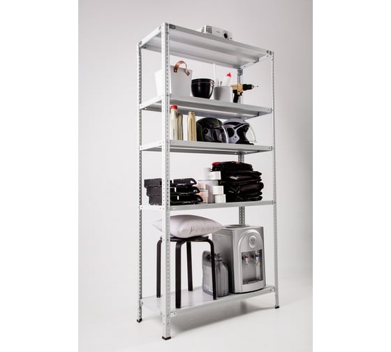 Изображение товара Стеллаж ООО ФУРАМА СТФЛ 2000х1000х400 мм 5 полок СТФЛ201040-5