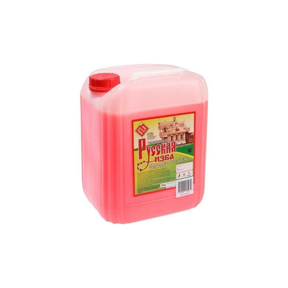 Изображение товара Теплоноситель Русская изба -65 НХ антифриз для систем отопления 10 кг