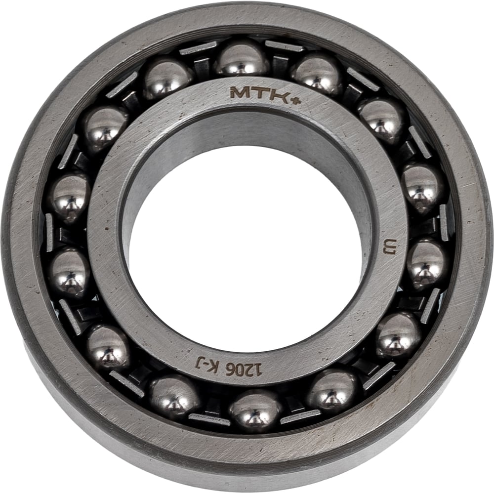 Изображение товара Подшипник МТК+ 1206 K-J радиальный сферический, открытый, сталь