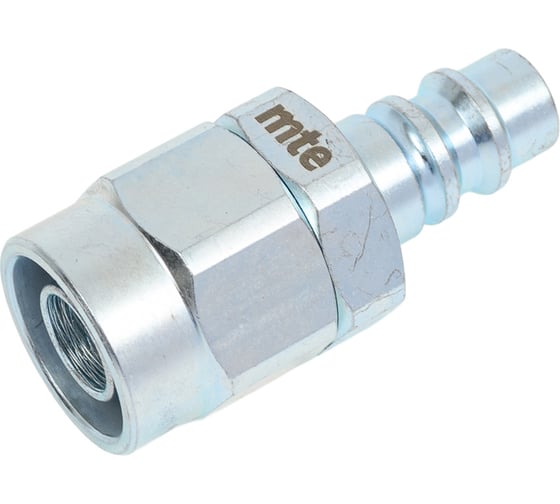 Изображение товара Ниппель быстросъемный с накидной гайкой для полиуретанового шланга 11x16 мм MTE 2699100811