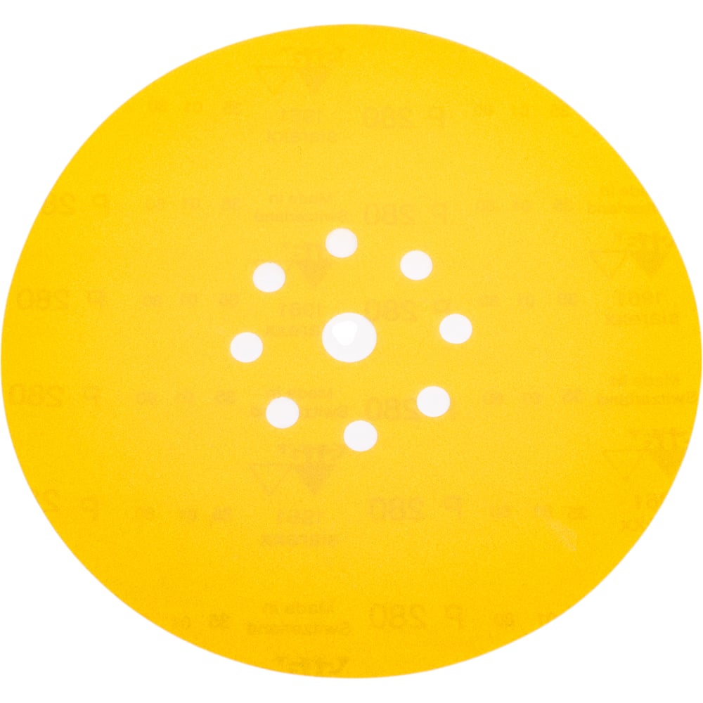 Изображение товара Горячий шлифовальный круг Giraffe GOLD 225 мм 9 отверстий Р280