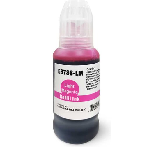 Изображение товара Чернила Solution Print SP T6736 (C13T67364A) LM для Epson, светло-пурпурные, 100 мл 334190