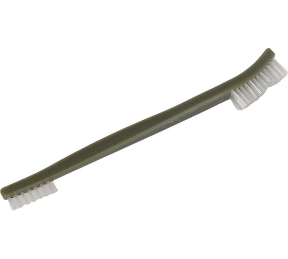 Изображение товара Детейлинговая двухсторонняя щетка AMR 18 см, нейлоновый ворс 11 мм и 5 мм DW-HC002