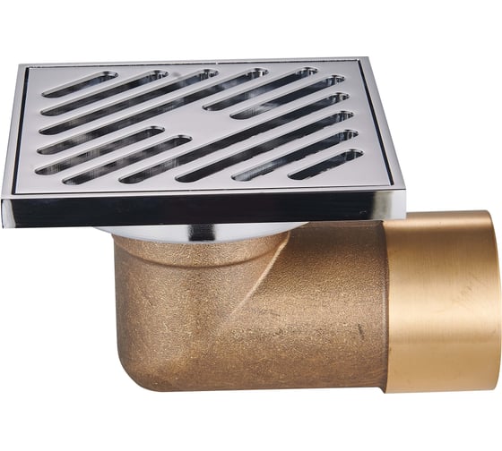 Изображение товара Трап для душа RAGLO 10x10 см, хром R606.10