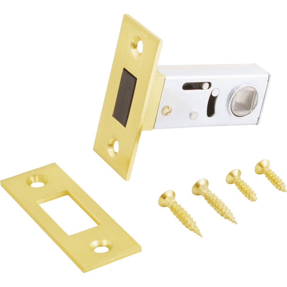 Изображение товара Защелка врезная AJAX MAGNLN50-8 GP для межкомнатных дверей золото