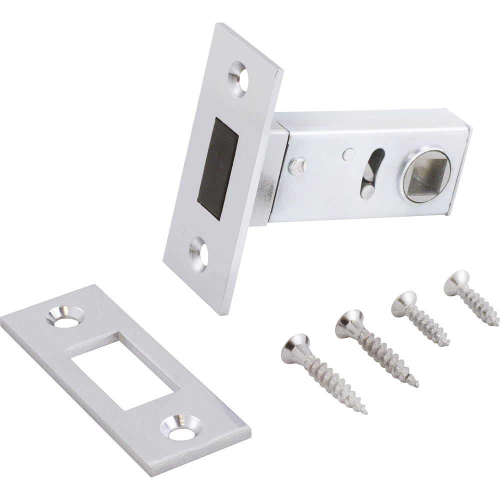 Изображение товара Защелка врезная AJAX MAGNLN50-8 CP хром для межкомнатных дверей