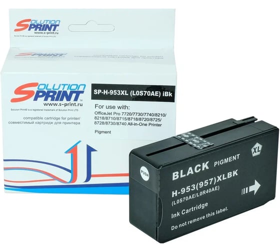 Изображение товара Картридж Solution Print SP 953XL (L0S70AE) для HP, черный 290103
