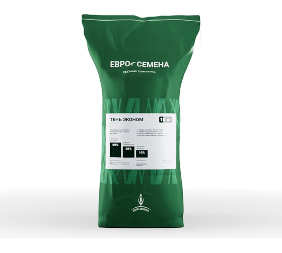 Изображение товара Газонная травосмесь ABSOLUTE GREEN Евро-Семена Тень Эконом 10 кг 00000000710
