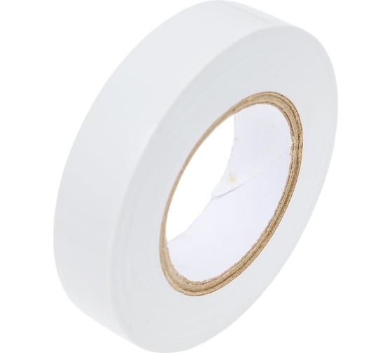 Изображение товара Изолента ПВХ General Lighting Systems GIT-13-15-20-W 0,13х15мм, 20м, белая 475009