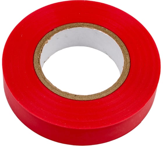 Изображение товара Изолента ПВХ General Lighting Systems GIT-13-15-20-R 0,13х15мм, 20м, красная 475008